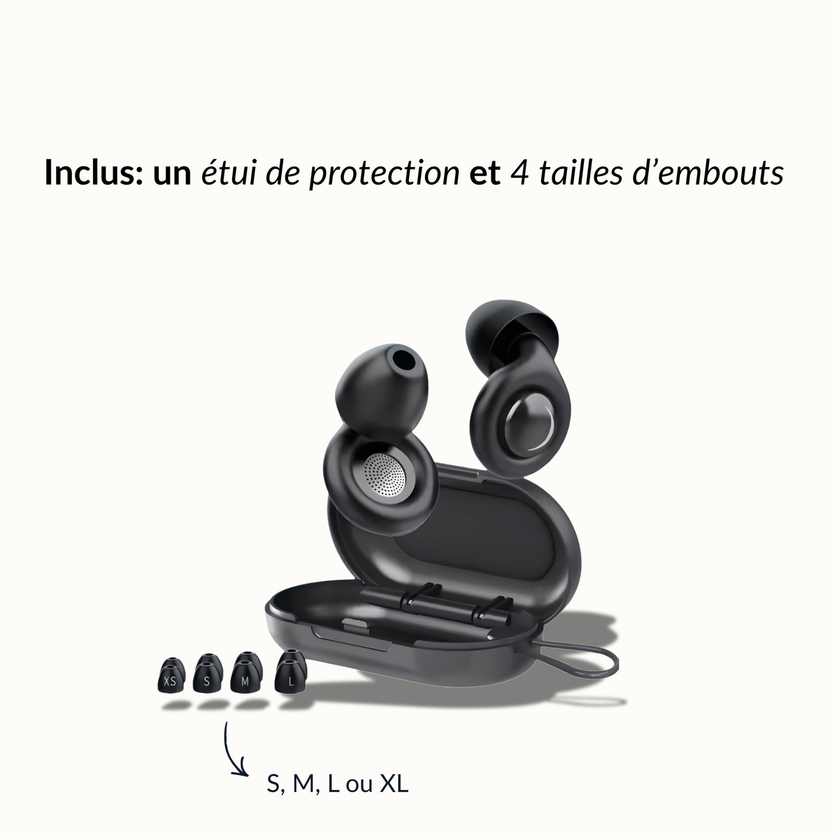 Bouchons d'Oreilles Soundpause™ – Sommeil Profond