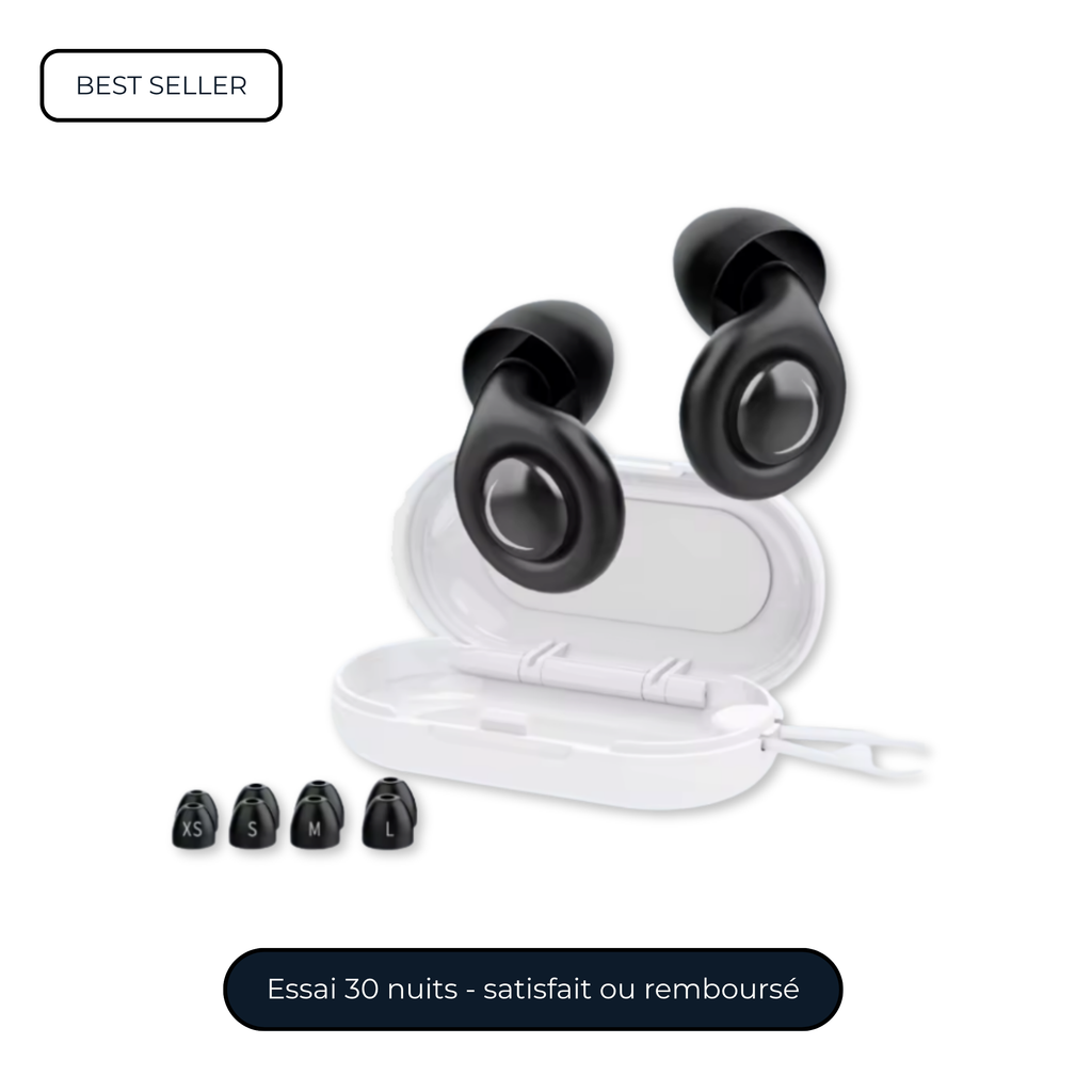 Bouchons d'Oreilles Soundpause™ – Sommeil Profond