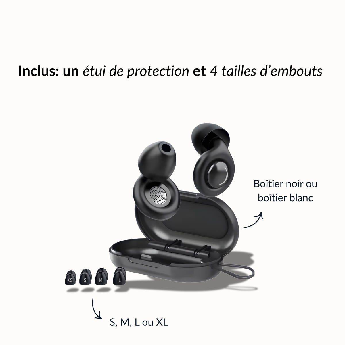 Bouchons d'Oreilles Soundpause™ – Sommeil Profond