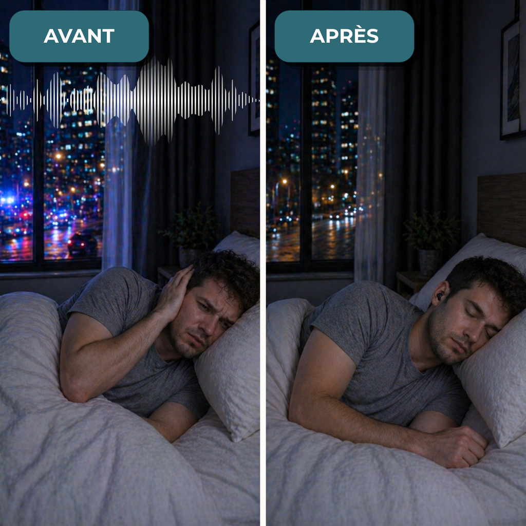Bouchons d'Oreilles Soundpause™ – Sommeil Profond